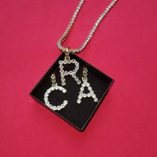 Load image into Gallery viewer, Sophie Initial Tennis Necklace
