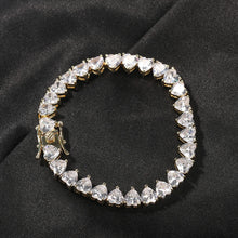 Load image into Gallery viewer, Marie Heart Tennis Bracelet
