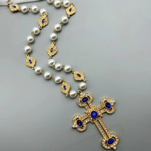 Load image into Gallery viewer, Anastasia Vintage Cross Necklace
