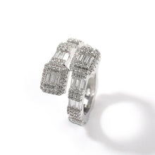 Load image into Gallery viewer, Queen B Baguette Cuff Ring
