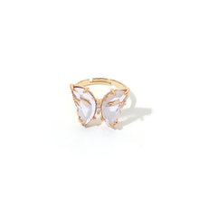 Load image into Gallery viewer, King Kylie Glass Butterfly Ring
