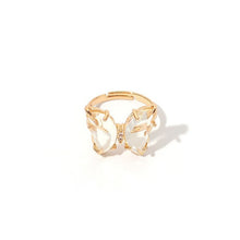 Load image into Gallery viewer, King Kylie Glass Butterfly Ring
