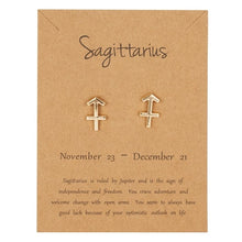 Load image into Gallery viewer, Xena Zodiac Earrings
