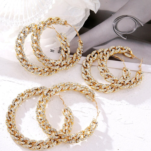 Camilla Cuban Hoop Earrings