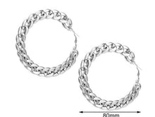 Load image into Gallery viewer, Camilla Cuban Hoop Earrings
