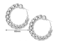 Load image into Gallery viewer, Camilla Cuban Hoop Earrings
