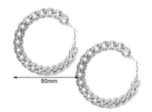 Load image into Gallery viewer, Camilla Cuban Hoop Earrings
